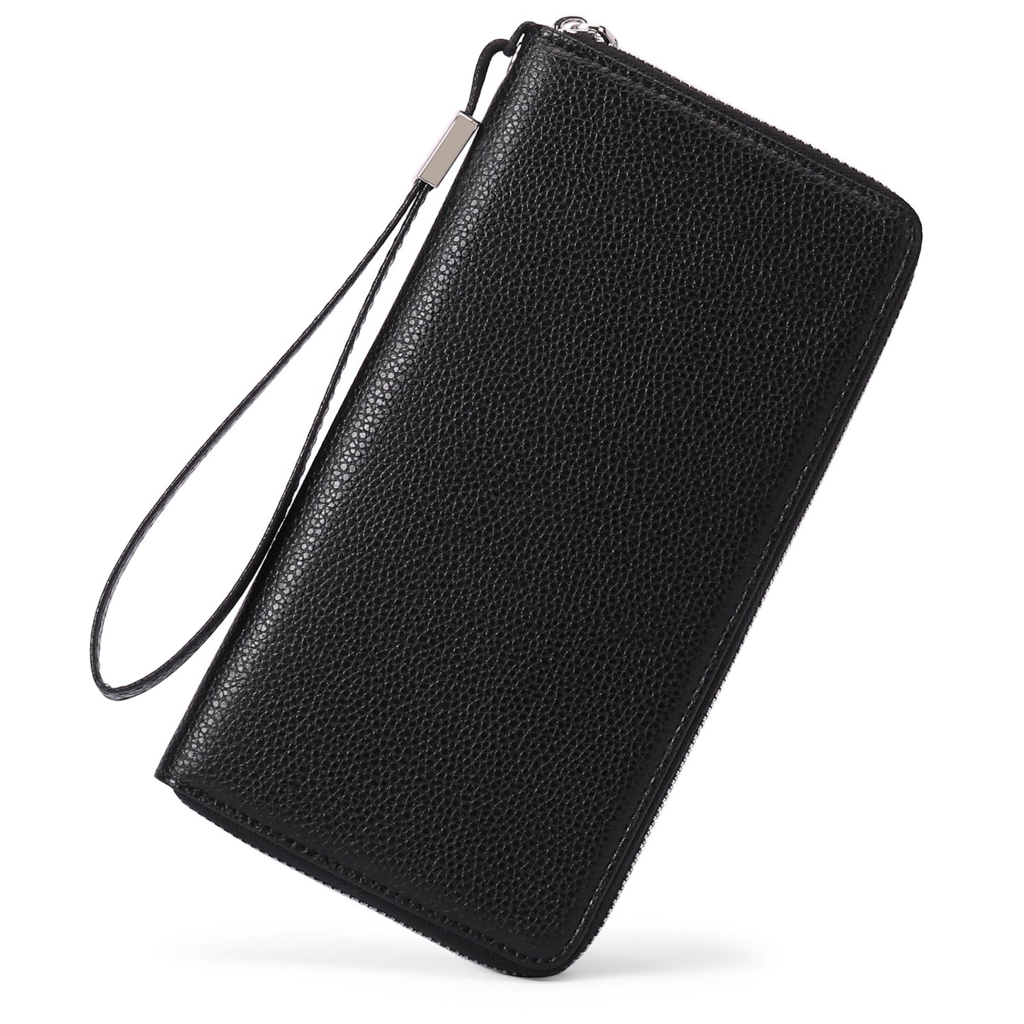 RFID Large Capacity Clutch Bag PU Bank Card Holder Wallet