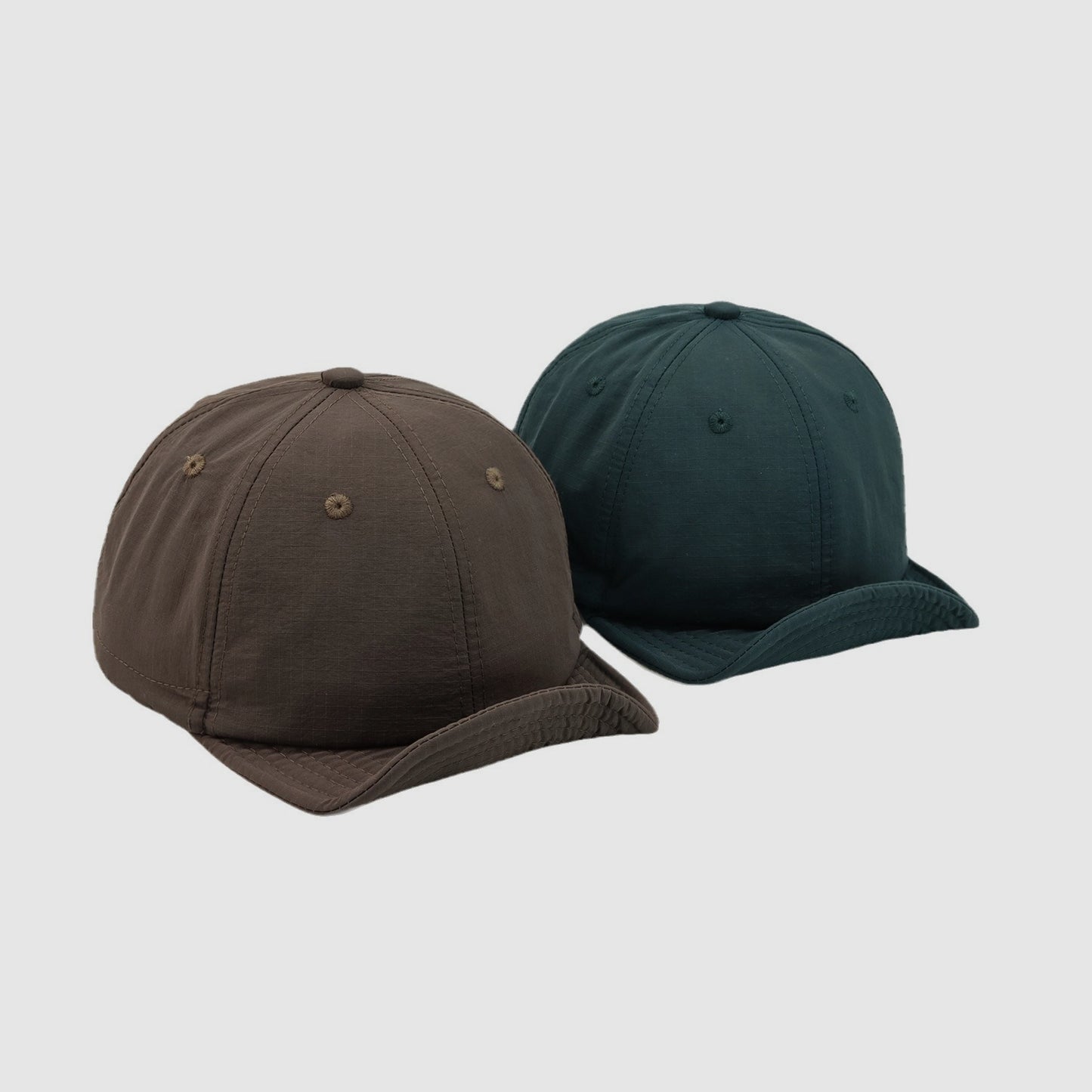 Schnelltrocknende Outdoor-Baseballkappe mit kurzer Krempe
