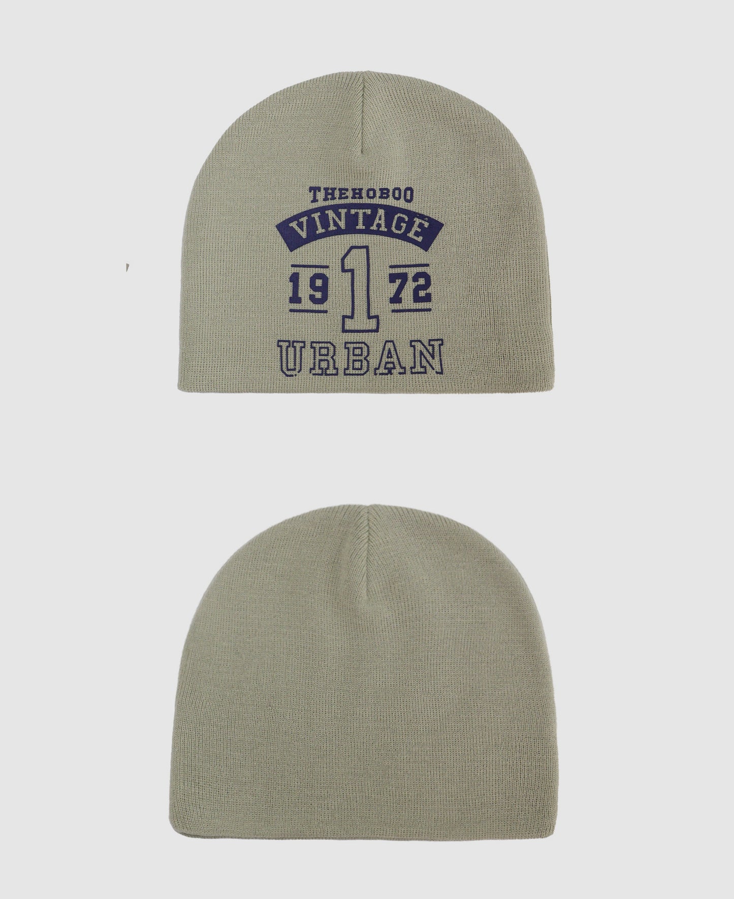 Retro 1972 Letter Knit Beanie