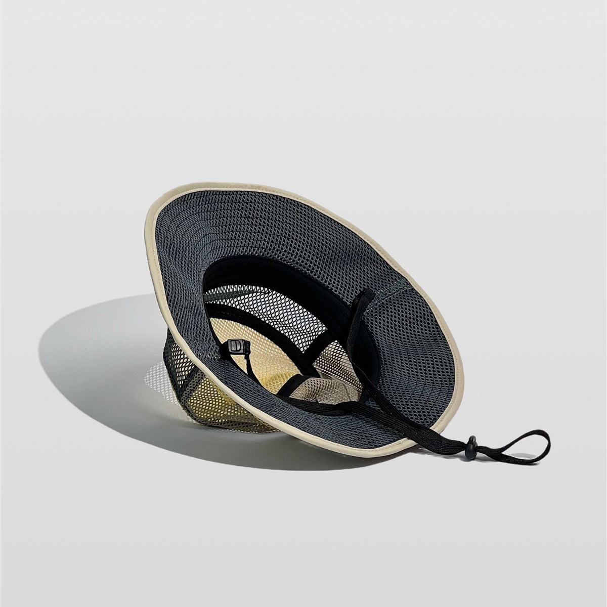 Mesh Breathable Color-Block Fisherman Hat