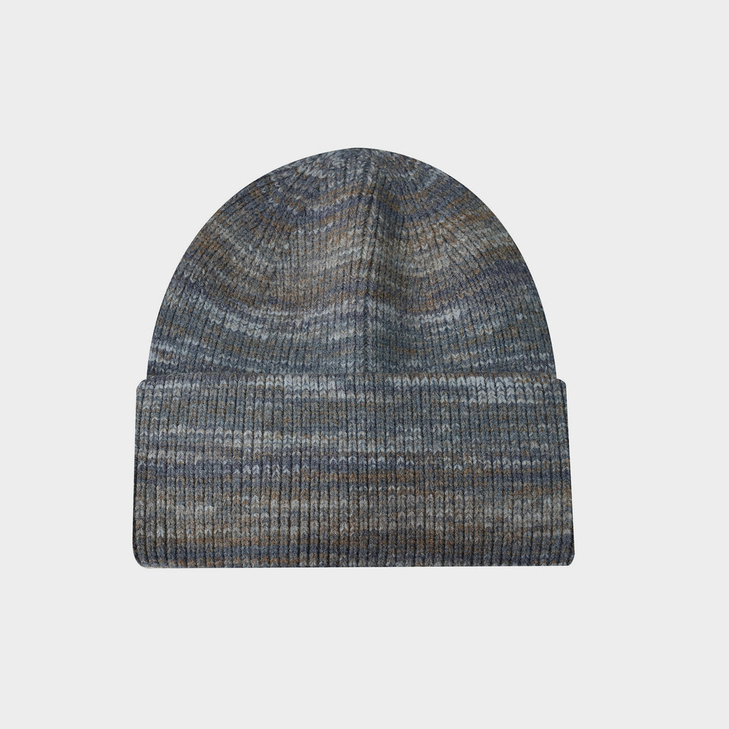 Rabbit Wool Core Spun Yarn Knitted Hat Double Folded Edge Wool Hat