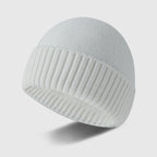 Anti-pilling Neutral Wind Stretchy Fleece-lined Beanie