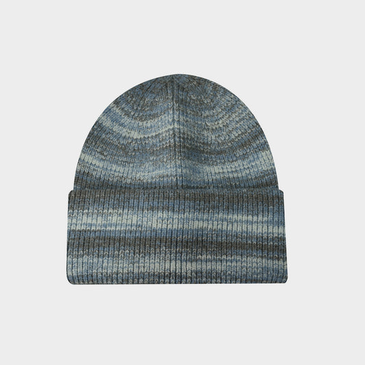 Rabbit Wool Core Spun Yarn Knitted Hat Double Folded Edge Wool Hat