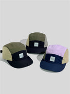 Schnelltrocknende, farblich passende 5-Panel-Kappe