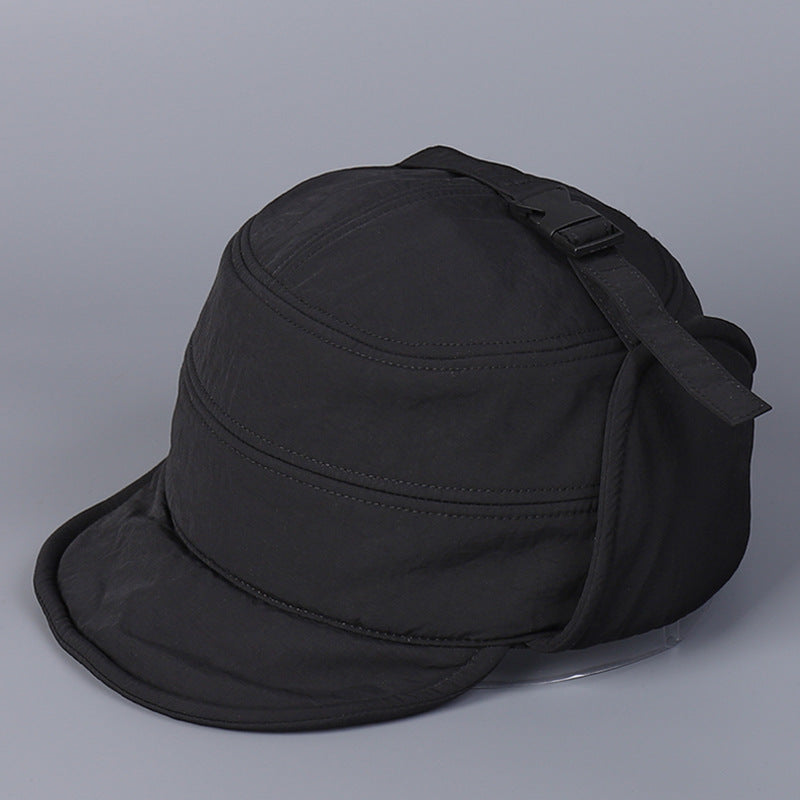 Nylon Waterproof Warm Thickened Ear Protection Hat