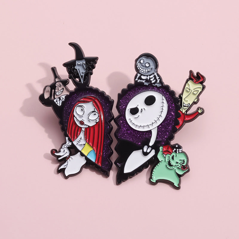 Halloween Jack Lisa Badge