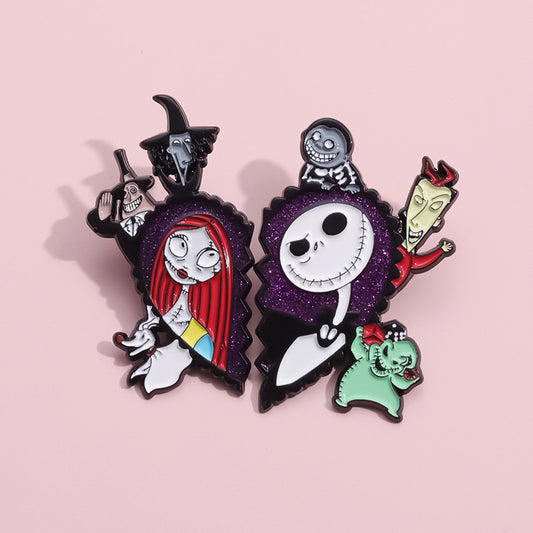 Halloween Jack Lisa Badge