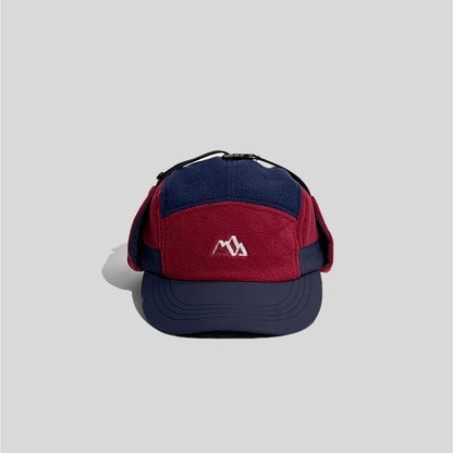Color-blocking Design Fleece Trapper