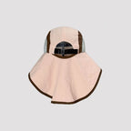 Lightweight sun protection hat with extended neck cover, breathable outdoor bucket hat with adjustable back strap