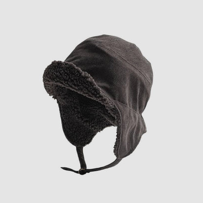 Double-Sided Wear Ear Protection Flight Hat Cycling Warm Windproof Trapper