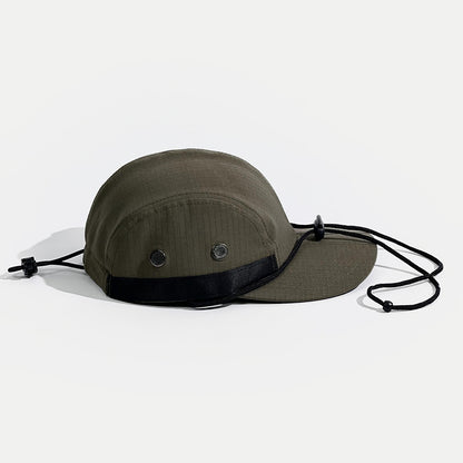 Casquette de baseball à cordon de serrage de style mécanique