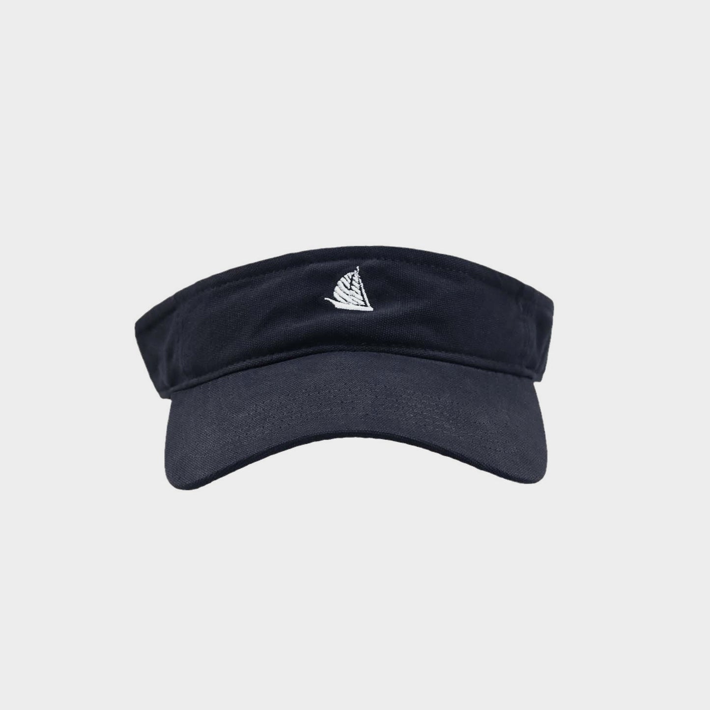 Embroidered Sailboat Visor Cap Breathable