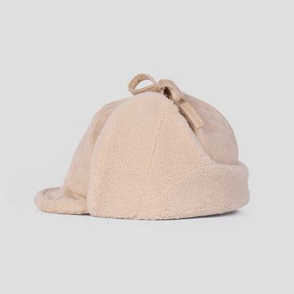 Suede Women's Ear Protection Windproof and Coldproof Hat