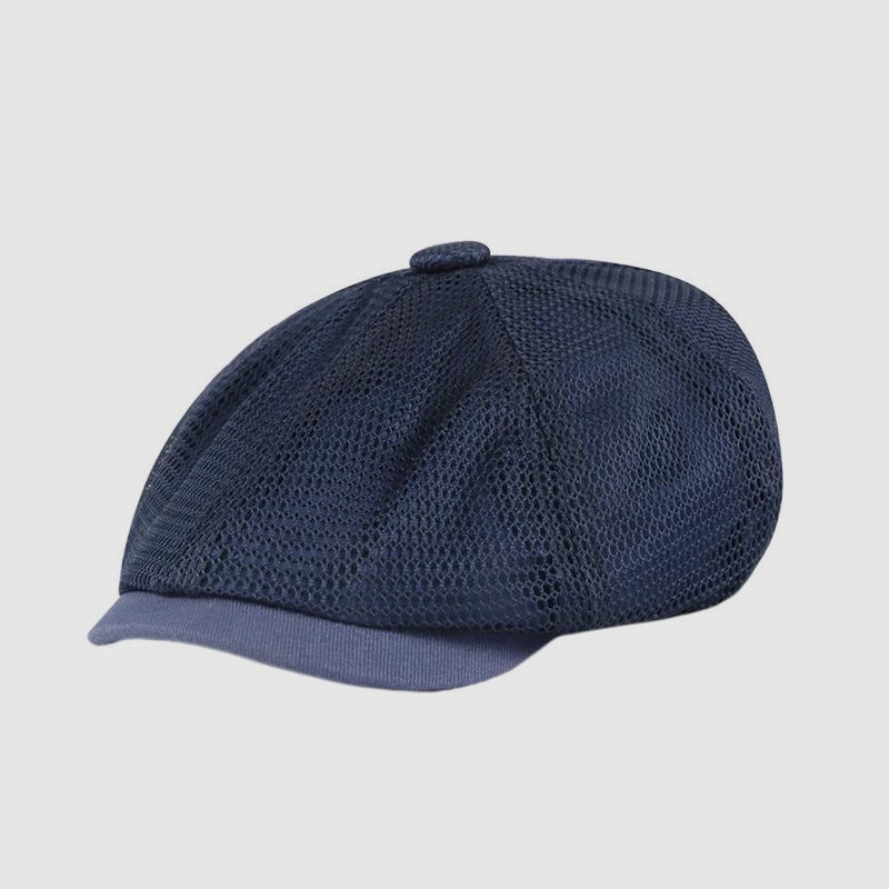 Breathable Mesh Flat Cap