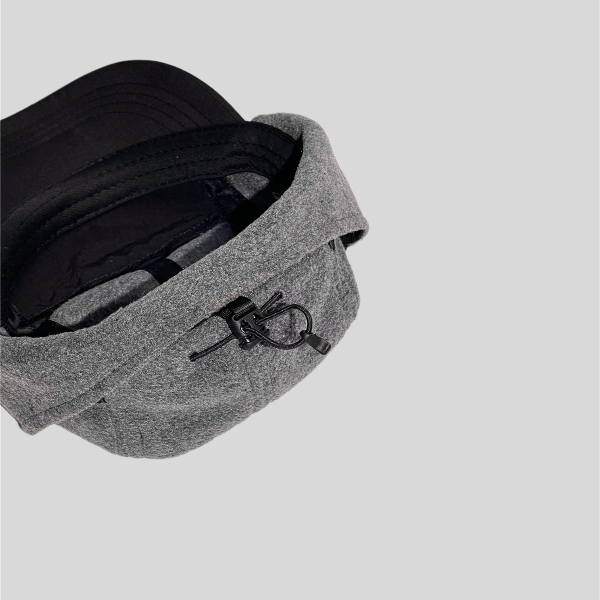 Color-blocking Design Fleece Trapper