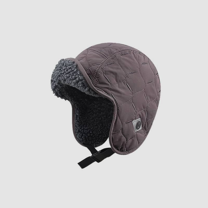 Reversible Lamb Wool Aviator Hat
