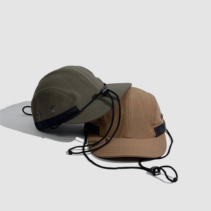 Casquette de baseball à cordon de serrage de style mécanique