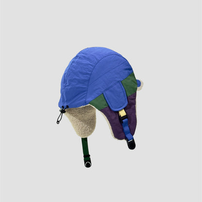 Warm outdoor cycling windproof and cold-proof parent-child ear protection hat