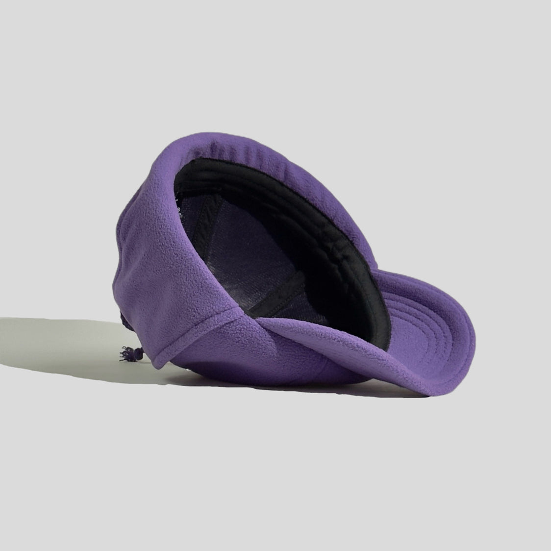 Polar fleece ear protection hat for outdoor cycling warmth