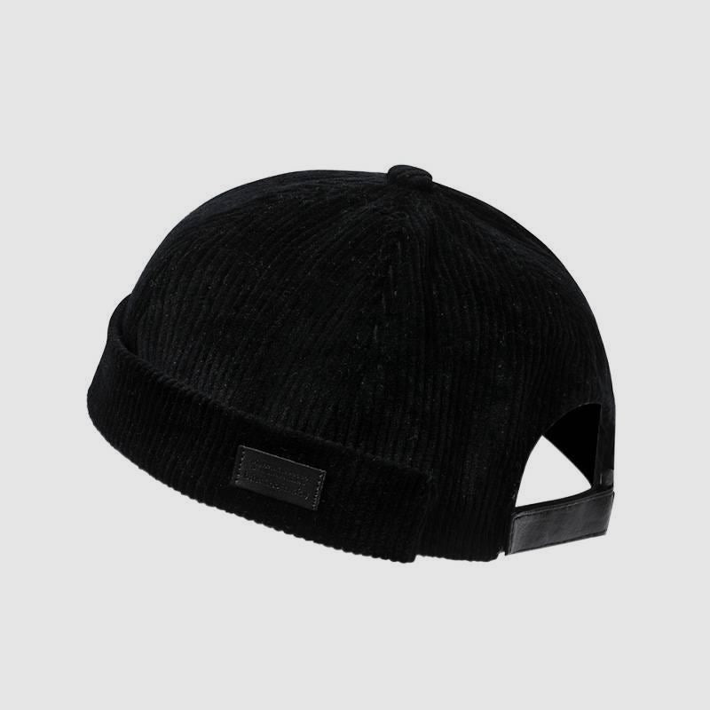Retro Corduroy Docker Cap