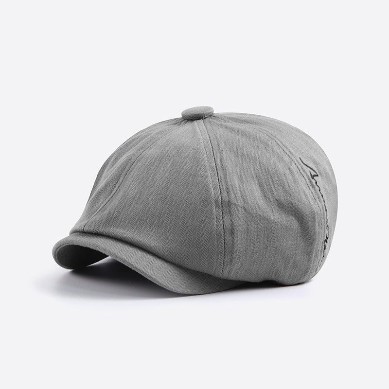 Thin Pure Cotton Flat Cap