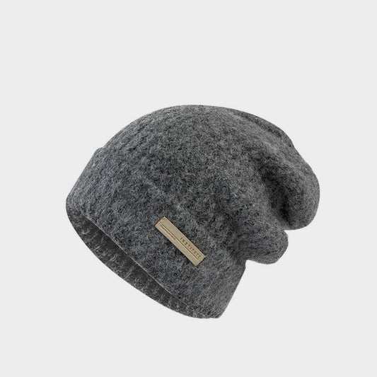 Wool Blend Stretchy Wool Hat Cold Hat