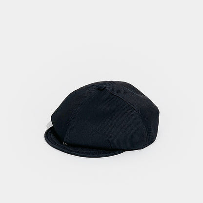 Corduroy Solid Color Flat Cap