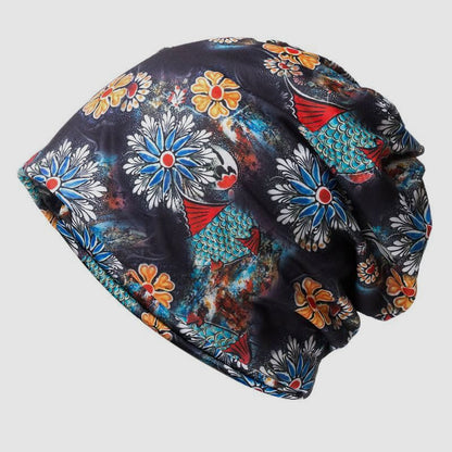 Breathable Elastic Headscarf Neck Warmer Hat