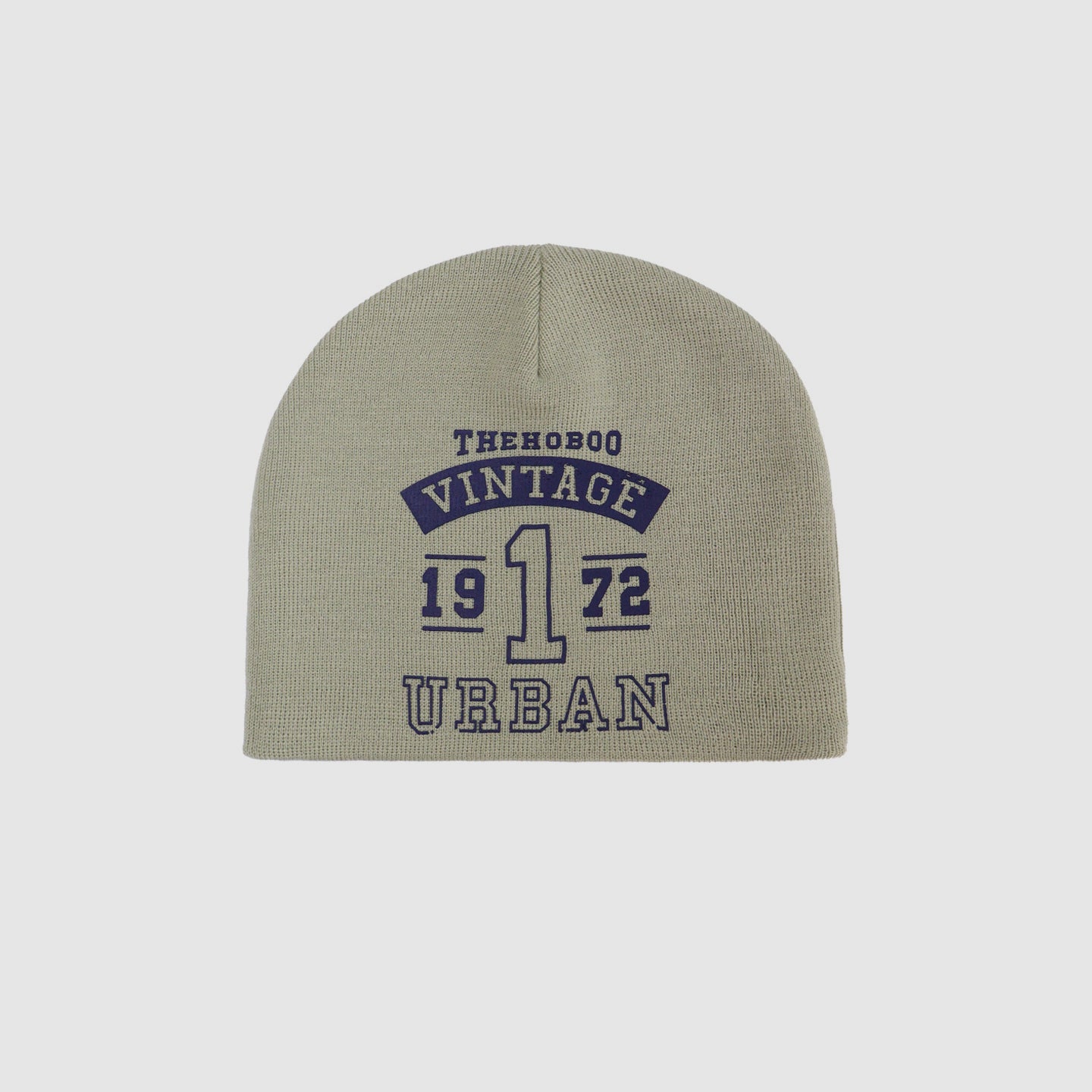 Retro 1972 Letter Knit Beanie