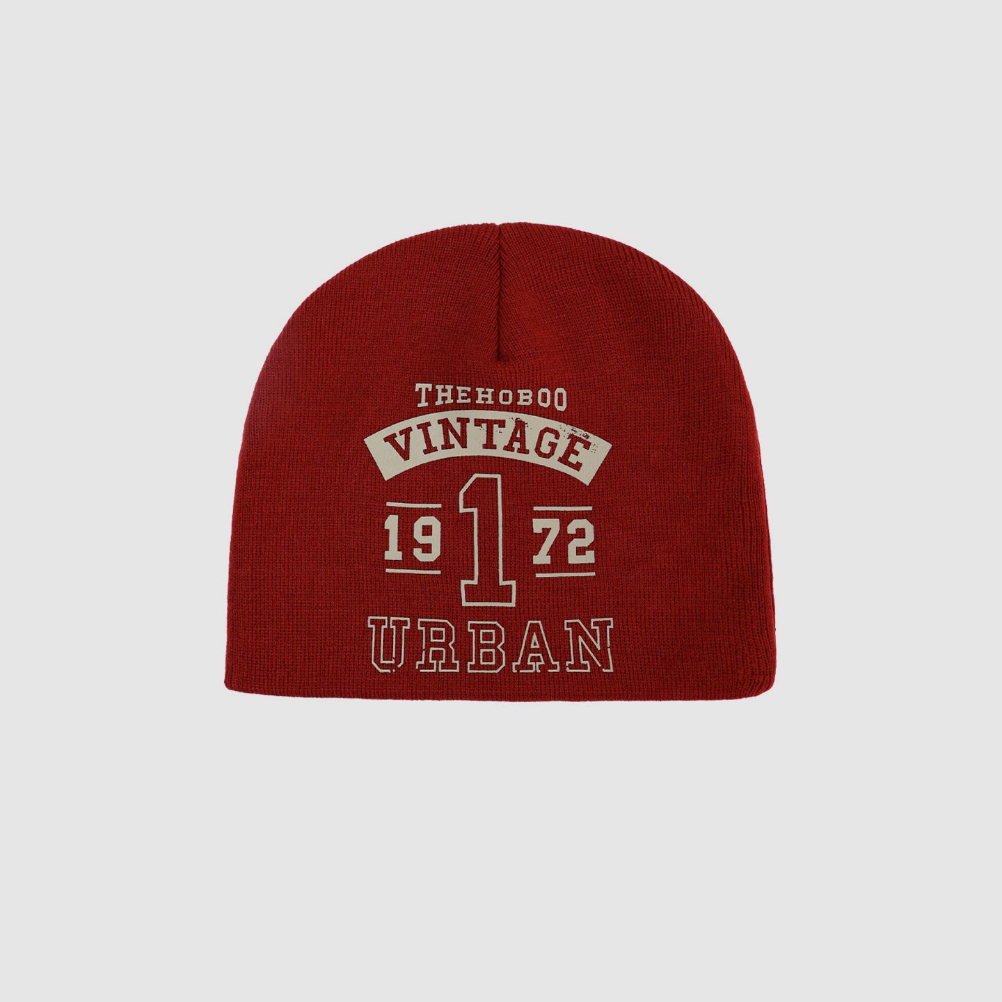 Retro 1972 Letter Knit Beanie