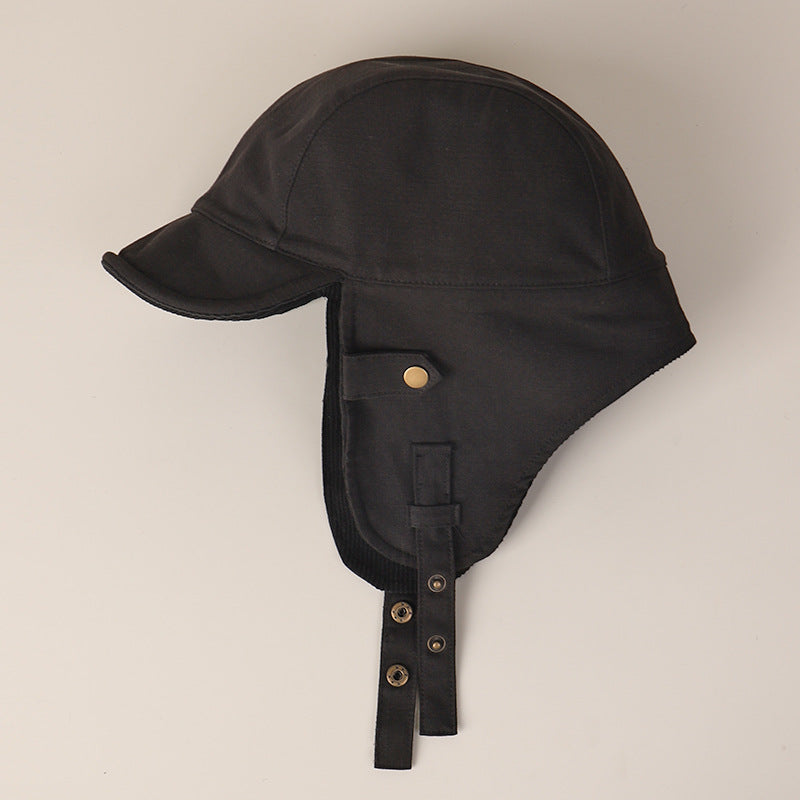 Reversible Corduroy Warm Trapper