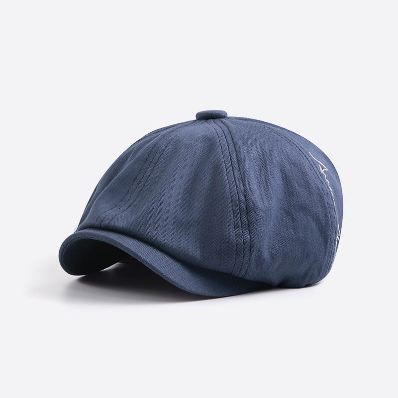 Thin Pure Cotton Flat Cap