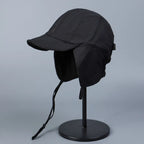 Fleece-Lined Ear Flap Cap with Curved Brim