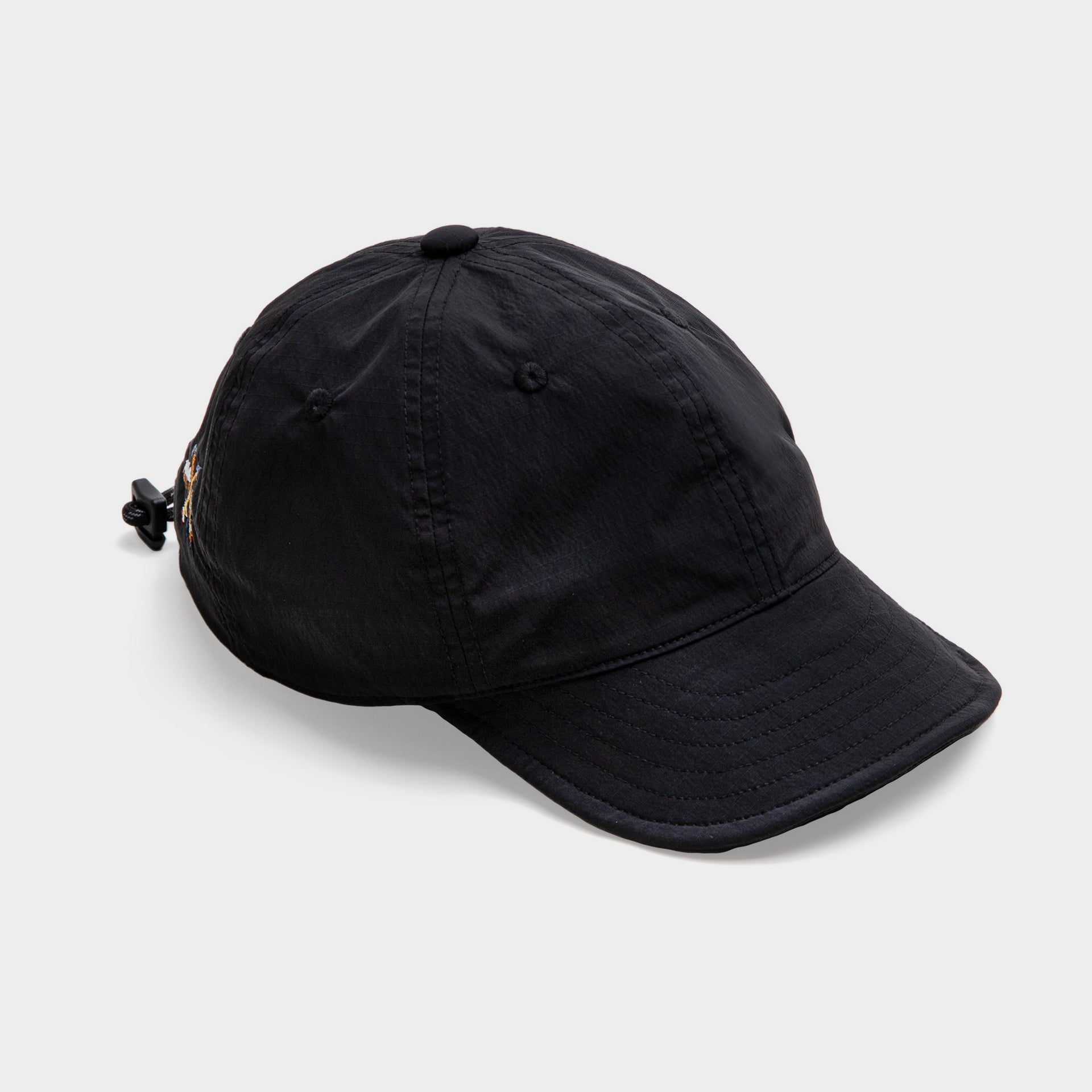 Nylon Ripstop Baseball Cap – Adjustable Curved Brim Outdoor Hat