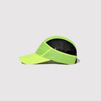 Breathable mesh performance cap with lightweight nylon panels for outdoor sports