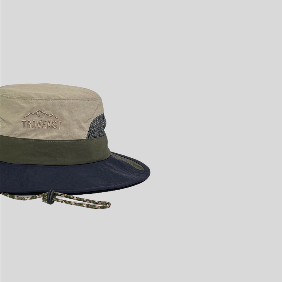 Color-Block Quick-Dry Fisherman Hat Hiking Hat