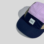 Schnelltrocknende, farblich passende 5-Panel-Kappe
