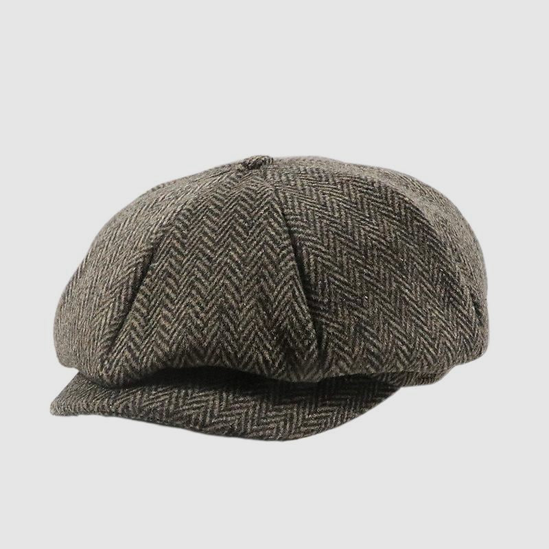 Woolen Flat Cap