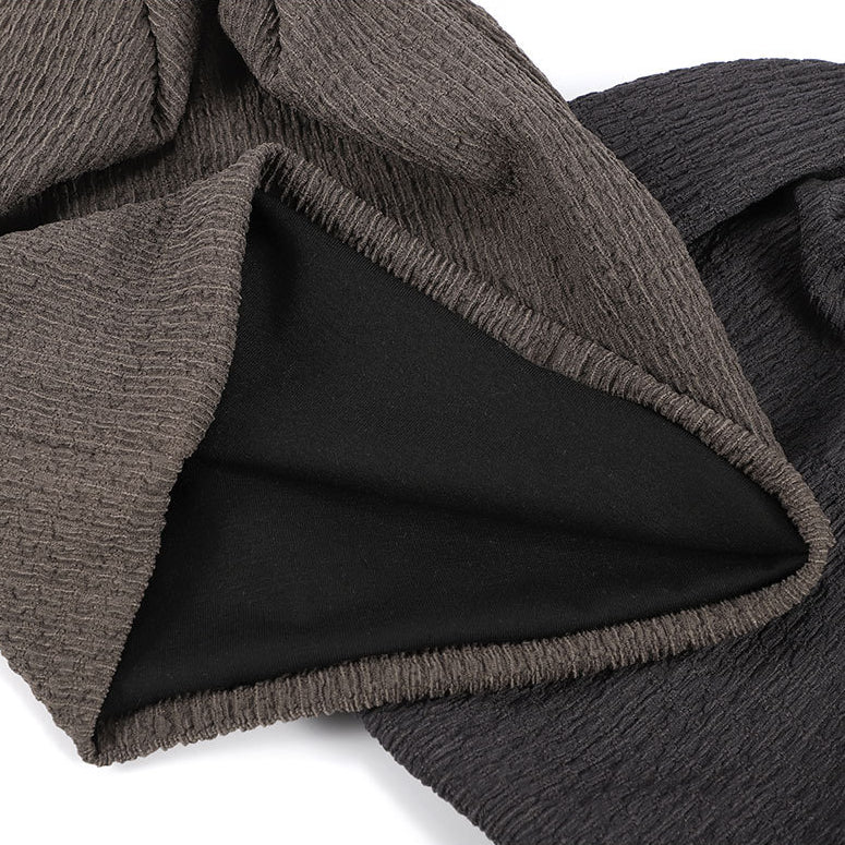 3D Texture Thin Beanie Hat