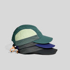 Casquette respirante à 5 panneaux à séchage rapide et de couleur assortie