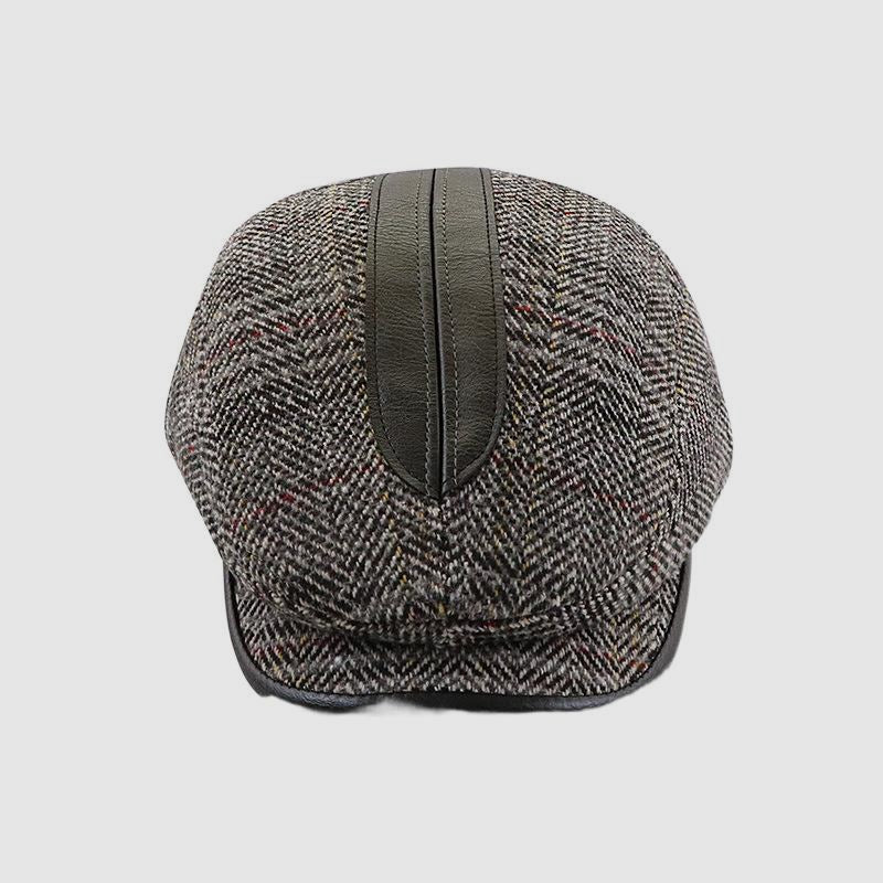 Patchwork Retro Flat Cap