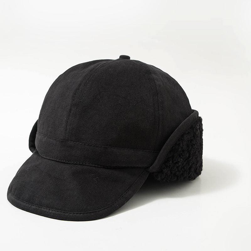 Lamb Wool Warm Thickened Trapper