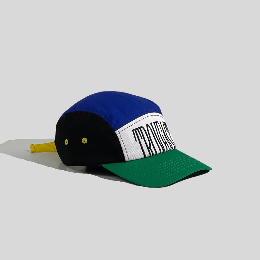 Color Block Letter 5 Panel Cap