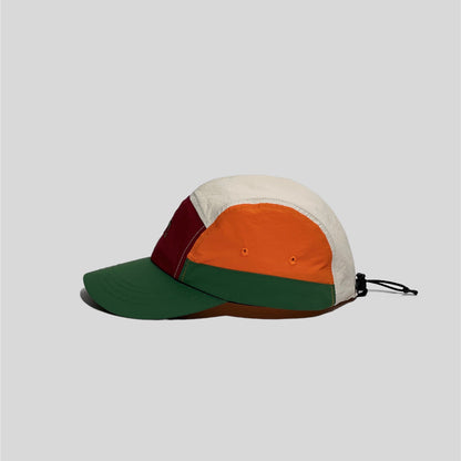 Workwear Color-Block Quick-Dry Camping 5 panel Cap