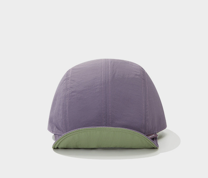 Cycling Double-Sided Hat Foldable Running Hat Lightweight Breathable Quick-Dry Baseball Cap