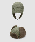 Thick Fleece Ear-Flap Trapper Hat for Cycling & Hiking