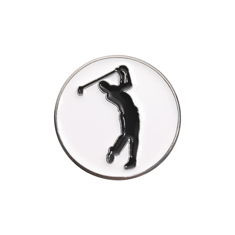 Alien Metal Magnetic Ball Position Marker Personalized Golf Hat Clip
