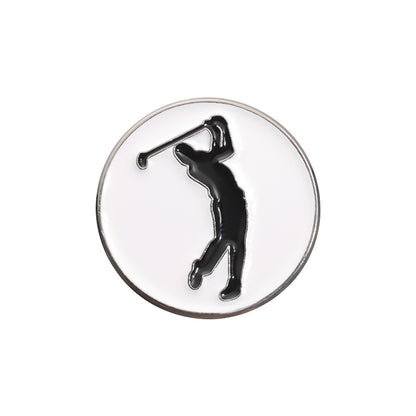 Alien Metal Magnetic Ball Position Marker Personalized Golf Hat Clip