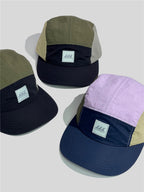 Schnelltrocknende, farblich passende 5-Panel-Kappe