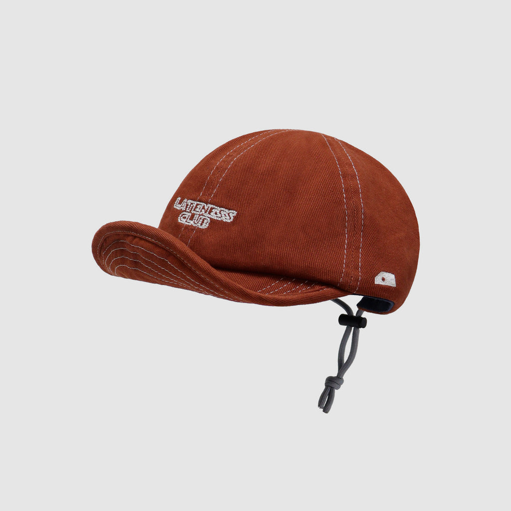 Orange Cotton Couple Baseball Cap